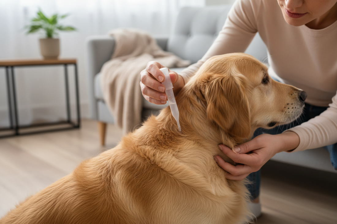 Antiparasitäre Pipetten für Hunde und Katzen