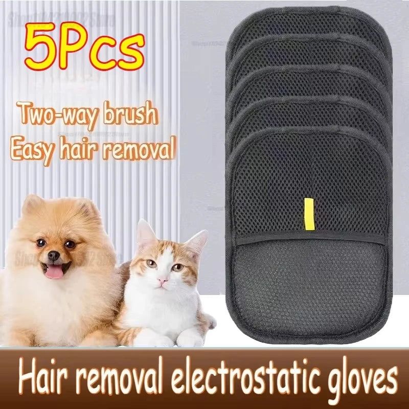 Guante Quitapelos para Perros y Gatos – Elimina el Pelo de Sofás, Ropa y Alfombras