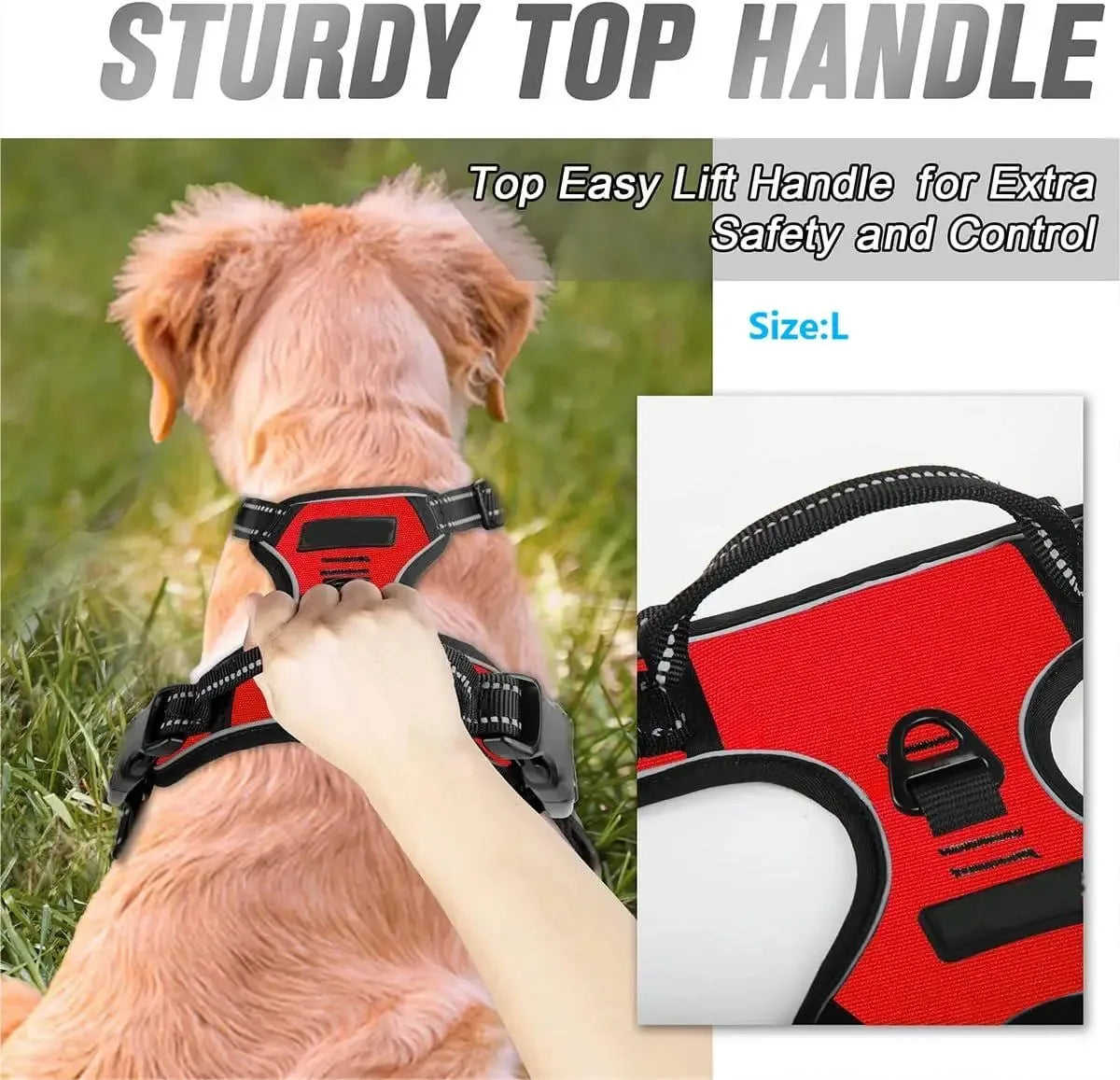 Arnés Ajustable para Perros y Gatos